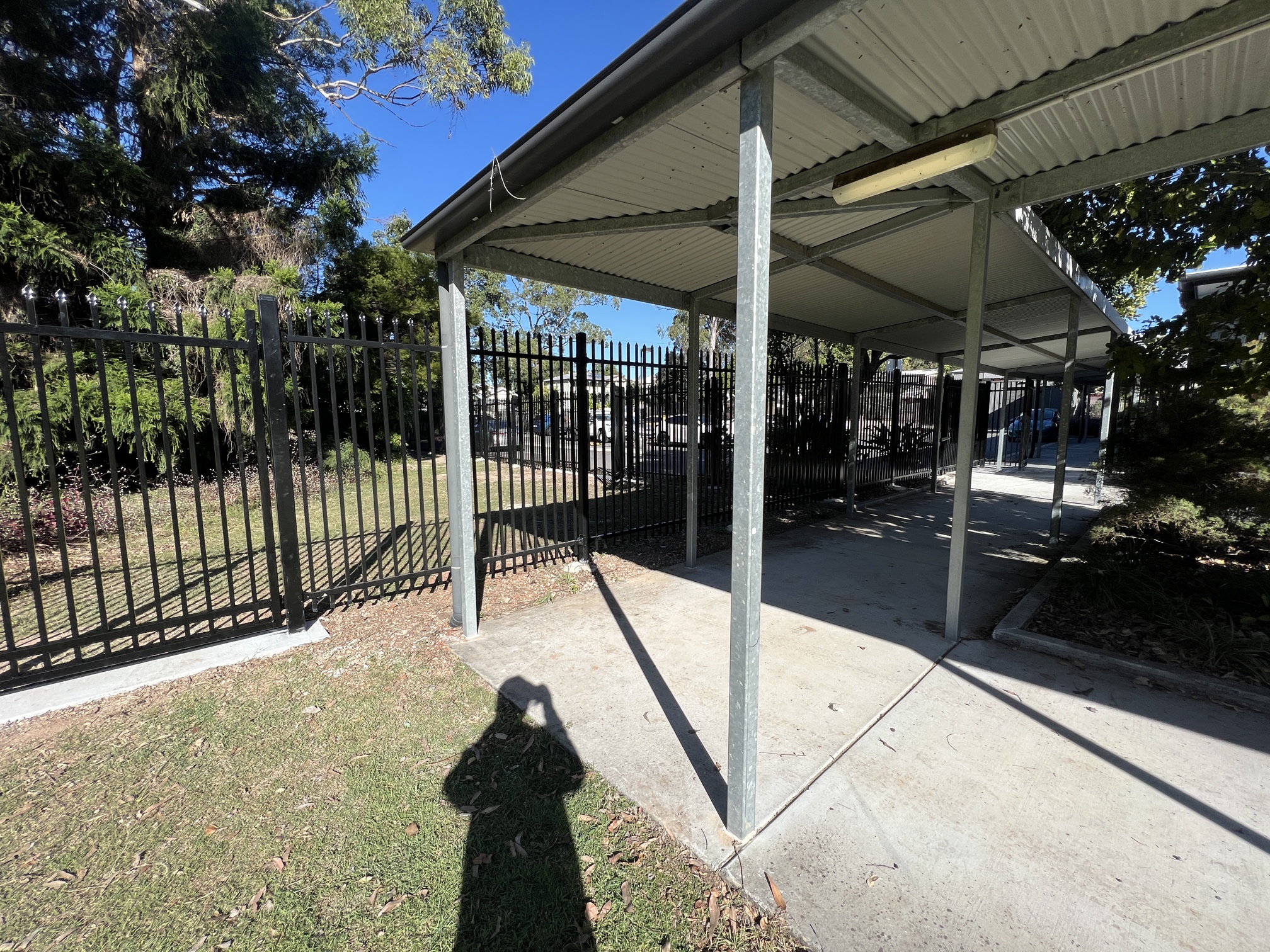 School fence project