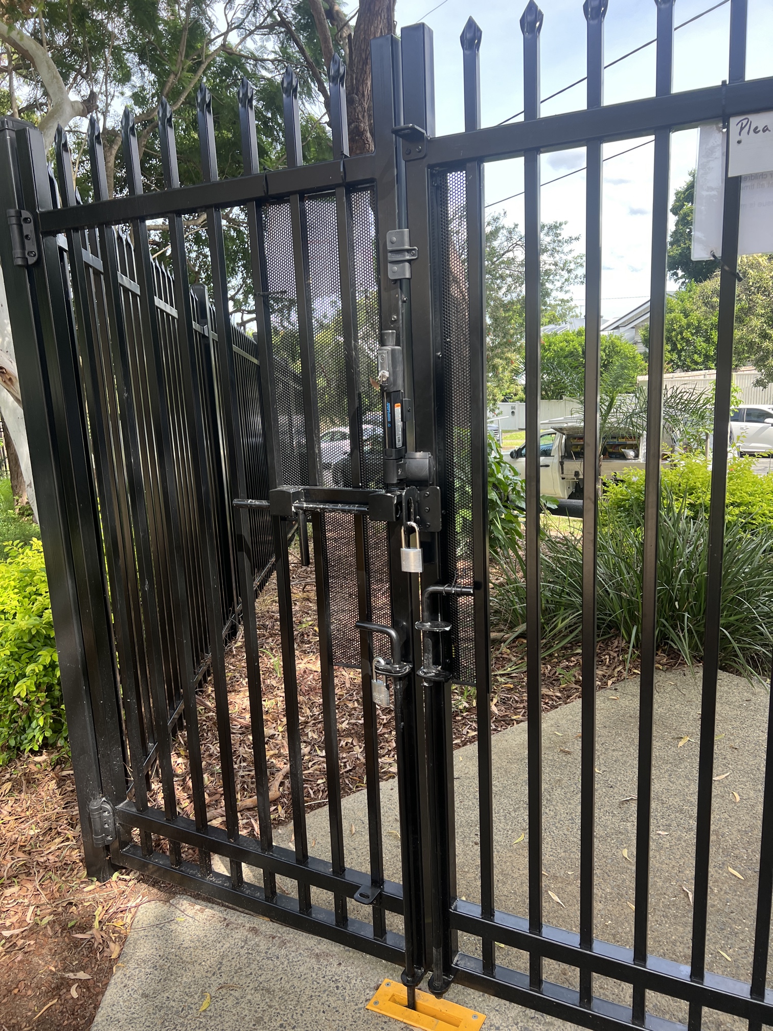 School security fencing