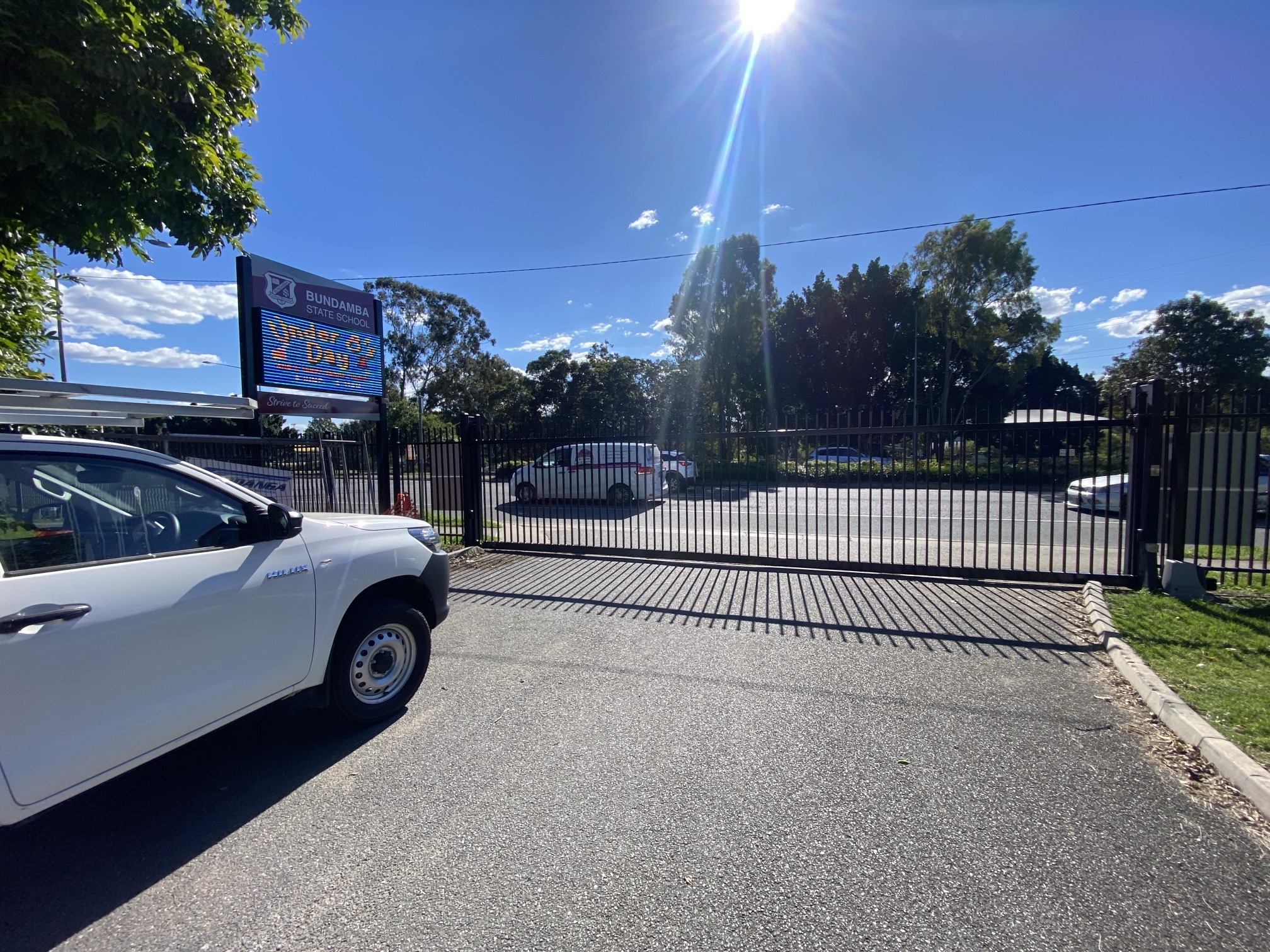 Custom school fencing